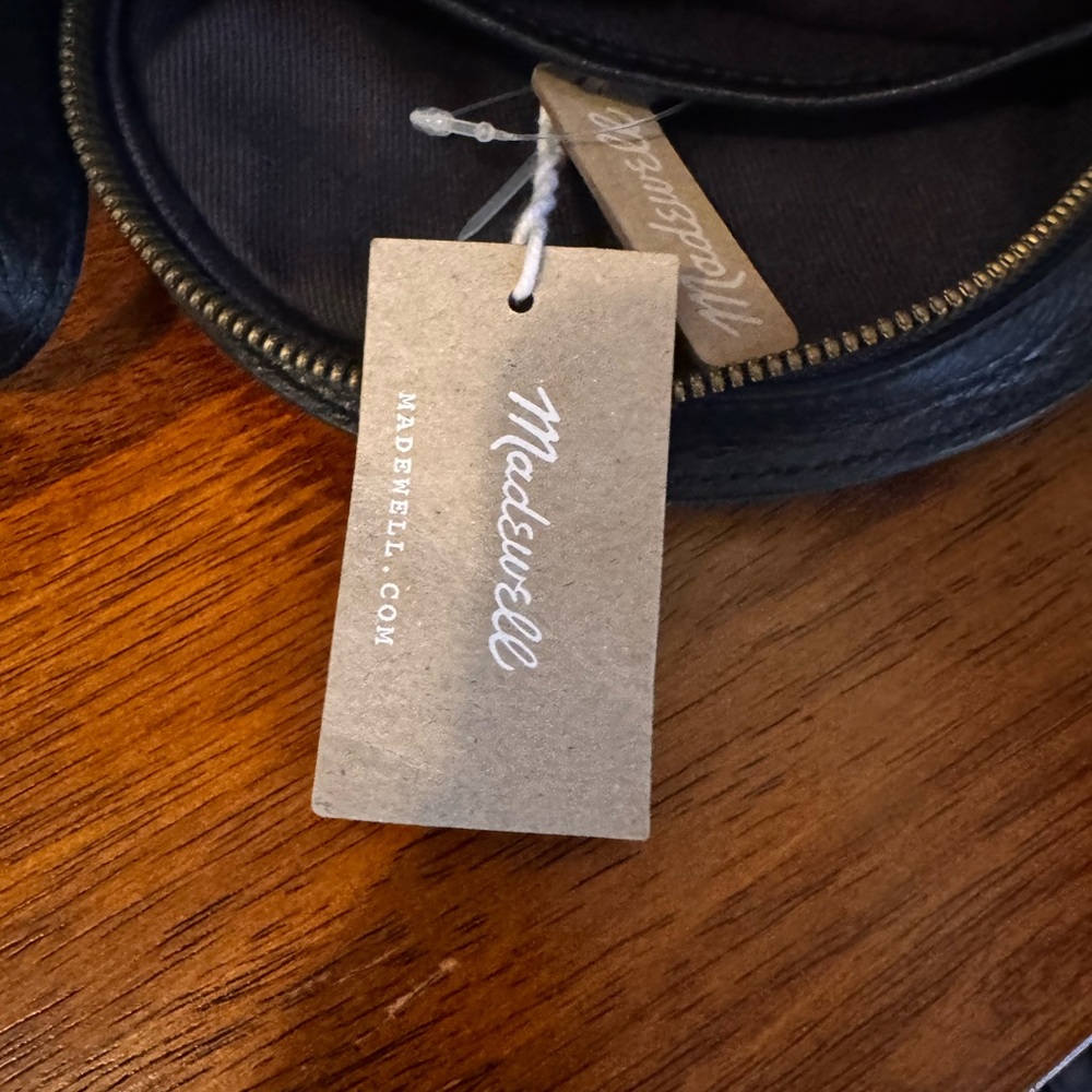 Madewell Black Leather Pouch
